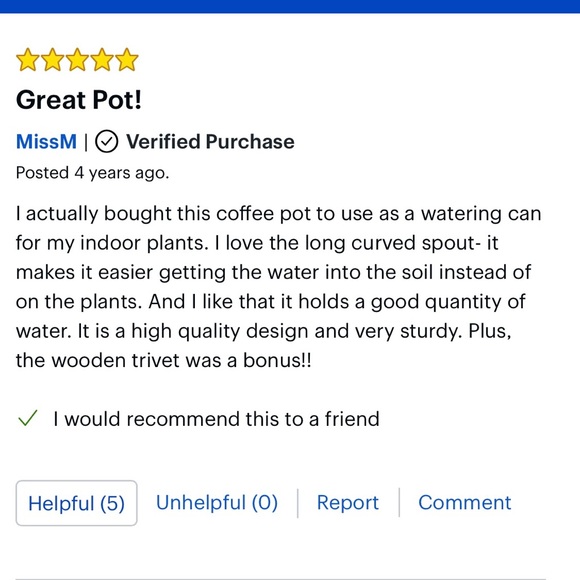 Caribou Coffee Stainless Steel Gooseneck Kettle | 34 oz - Picture 10 of 10